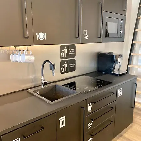 Thruster - Rooms, Kitchen, Chill-out Zone-netflix, Lobby-netflix Otel Gdynia